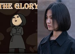 The Glory phiên bản hoạt hình làm dân tình dậy sóng: Xem là mê, Song Hye Kyo trông lạ lắm