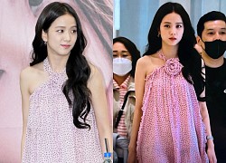 Jisoo (BLACKPINK) đẹp hút hồn dù qua ảnh chụp vội, khiến đoàn người ùn ùn kéo đến sự kiện