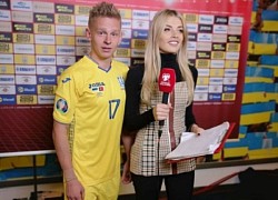 Zinchenko mặc quần đùi... cầu hôn vợ