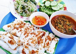 Bánh mướt món ngon khó cưỡng khi đến Nghệ An