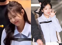 Clip hot: Jennie (BLACKPINK) có biểu cảm đắt giá hiếm thấy khi bất ngờ được khán giả ca tụng nhan sắc ngay tại sân bay