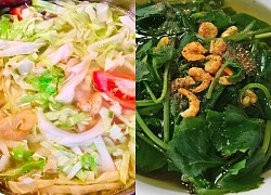 Ngon khó cưỡng với 4 món canh rau nấu tôm khô ngon ngọt, thanh mát cơ thể