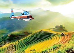 Tạm dừng tour du lịch ngắm cảnh bằng trực thăng sau sự cố rơi máy bay Bell-505