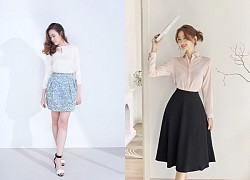 Những mẫu chân váy công sở hot nhất hiện nay