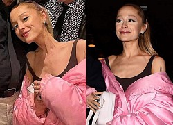 Ariana Grande xuất hiện với vẻ gầy gò không nhận ra