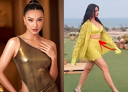 Á hậu Kim Duyên bị 'bóc' body kém thon gọn, khác xa với hình lung linh tự đăng