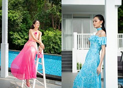 Kỳ nghỉ thêm lãng mạn, bay bổng với váy maxi