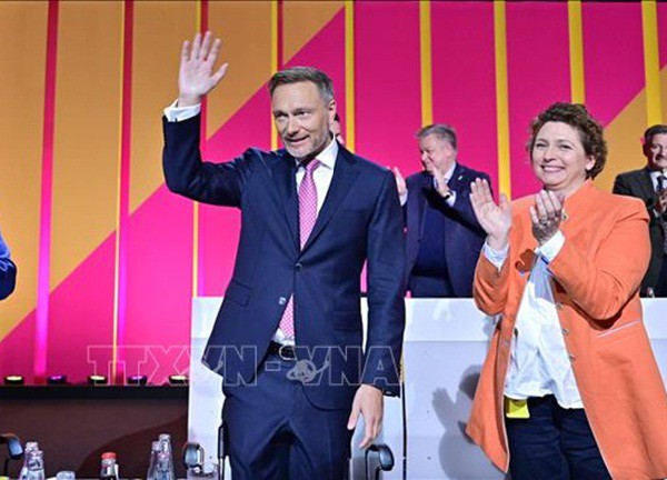 Ông Christian Lindner tái đắc cử chức Chủ tịch đảng FDP của Đức