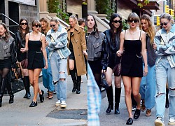 Taylor Swift gợi cảm đi chơi cùng hội bạn thân sau khi chia tay bạn trai