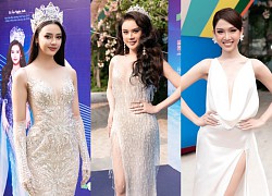 Miss Universe Thailand xinh nổi bật, Lâm Khánh Chi lạ lẫm bên dàn mỹ nhân chuyển giới đọ đường cong với trang phục cắt xẻ táo bạo