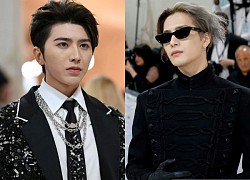 2 nam thần xứ Trung bị dìm thảm ở Met Gala 2023: Thái Từ Khôn lộ hết da mụn, Jackson "bả phấn" như đóng phim kinh dị