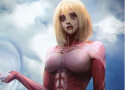 Nàng coser hóa thân đầy tài tình thành Titan nữ trong Attack on Titan