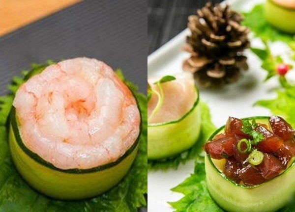 Cách làm sushi cuộn dưa chuột thanh mát ngày nắng nóng chỉ vài phút là xong, chuẩn vị như nhà hàng