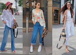 Diện quần jeans 'hack' tuổi xuất sắc như Thanh Hằng