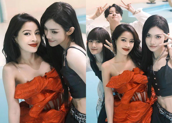 Chi Pu 'xả ảnh' bên dàn Tỷ Tỷ Đạp Gió Rẽ Sóng: Skinship cực thân với học trò Lisa (BLACKPINK) dù trên sóng 'dính chặt' Amber