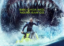 Jason Statham tay không đối đầu cá mập bạo chúa trong 'Meg 2'