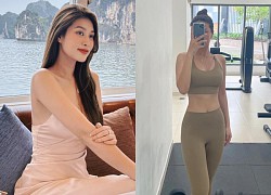 Hoa hậu Thiên Ân zoom cận vóc dáng 'căng đét' hậu bị chê 'body trồi sụt, catwalk nặng nề'