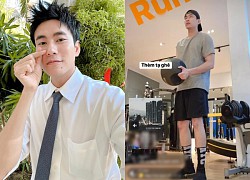 Kiều Minh Tuấn khoe body gọn gàng tại phòng gym, vẻ ngoài trẻ trung hậu chia tay