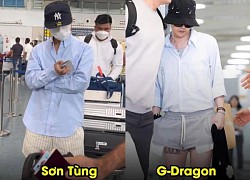 Sơn Tùng lại bị tố bắt chước G-Dragon mặc "quần ngủ" ra sân bay, lần này có hợp lý?