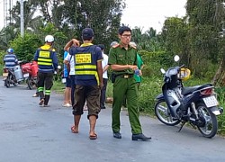 Dùng dao chặt dây cáp điện trên cao tốc Trung Lương - Mỹ Thuận