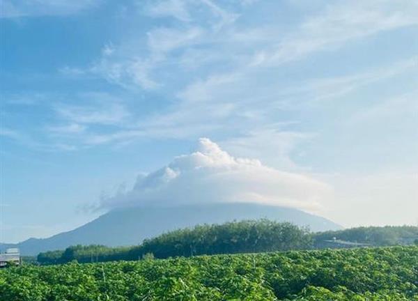 Hiện tượng tự nhiên kỳ diệu và hiếm có lại xuất hiện trên núi Bà Đen