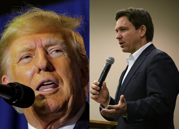 Ông Trump bỏ lỡ cuộc đấu với ông Desantis vào phút chót