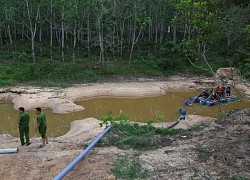 Bình Dương: Phát hiện vụ khai thác cát lậu ở rừng phòng hộ Núi Cậu Dầu Tiếng