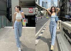 Mặc quần jeans ống đứng 'hack tuổi' mà vẫn chuẩn thanh lịch nhờ bí quyết này