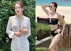 Bảo Thy diện bikini, khán giả xuýt xoa: 'Gái một con dáng chuẩn như người mẫu'