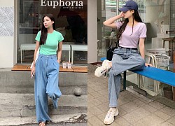 Diện áo thun và quần jeans sành điệu như Hoa hậu Phương Khánh với 10 công thức