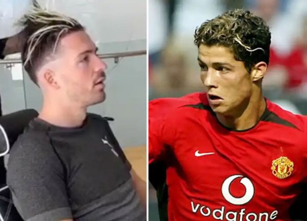 Jack Grealish nuôi 'tóc mì tôm' kiểu Ronaldo