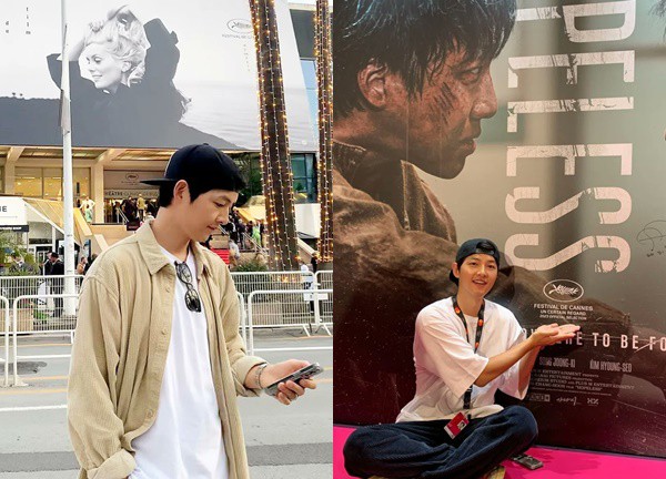 Song Joong Ki xuất hiện đơn giản tại LHP Cannes 2023