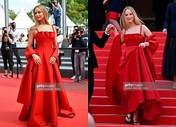 Thảm đỏ Cannes 2023 ngày 6: Jennifer Lawrence đi dép xỏ ngón, Lưu Thi Thi - Joo Ji Hoon đẹp bất chấp "ống kính hung thần"