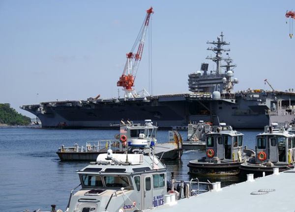 Điều tra đường dây buôn lậu ma túy trên tàu sân bay USS Ronald Reagan