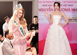 Phương Nhi 'đọ sắc' cùng Miss International 2022