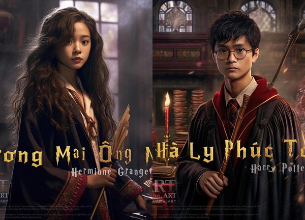 Dàn nhân vật Harry Potter bản Việt "gây sốt", ai cũng thăng hạng nhan sắc ngoại trừ nam chính