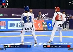 Nữ võ sỹ Việt Nam tạo 'địa chấn' khi đánh bại ĐKVĐ Taekwondo thế giới