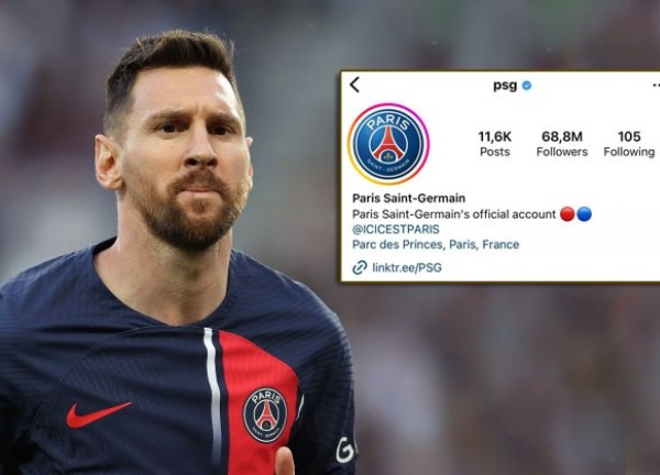 1 triệu người theo chân Messi rời PSG