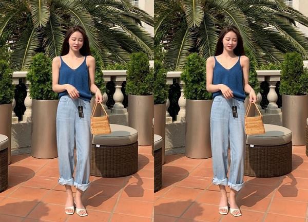 Trẻ hóa phong cách với 10 set đồ denim mùa hè