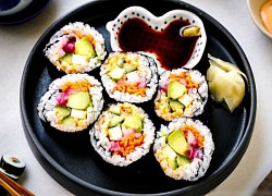 Cách làm sushi chay cực ngon lại đơn giản ai cũng làm được