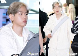 EXO lần đầu lộ diện sau vụ kiện "hợp đồng nô lệ" với biểu cảm gây chú ý