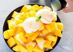 Học cách làm bingsu xoài mát lạnh "đánh tan" nắng nóng, ngon như ngoài hàng