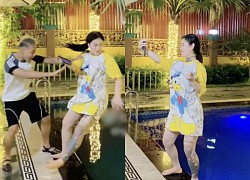 Hot girl &#8220;nhún nhảy&#8221; trong bể cá tiếp tục bị 1 thanh niên mua vui phản cảm: Cố diễn hay bị lợi dụng?