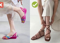 4 mẫu sandal bạn nên từ bỏ