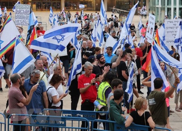 Israel: Biểu tình phản đối cải cách tư pháp có dấu hiệu leo thang