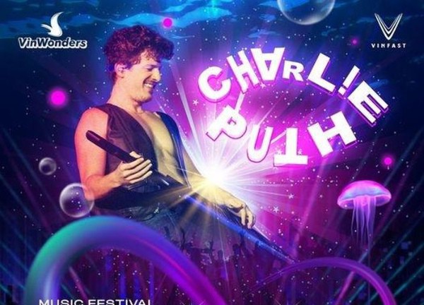 Ngôi sao ca nhạc Charlie Puth xác nhận trình diễn tại Nha Trang trong tháng 7