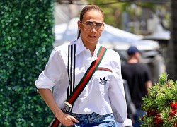 Jennifer Lopez trẻ trung đi mua sắm đồ nội thất cho căn biệt thự 60 triệu USD
