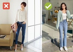 4 kiểu quần jeans chống chỉ định cho nàng thấp bé