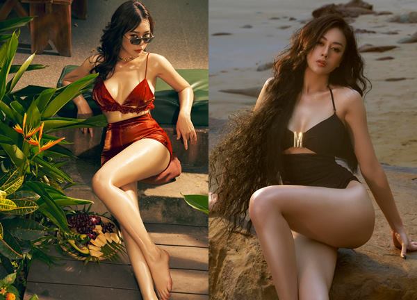 Phương Oanh diện bikini khoe body đẹp tựa "nàng tiên cá"