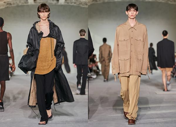 Dries Van Noten mang đến vẻ đẹp tinh tế với trang phục quá khổ